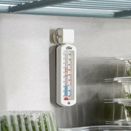 CDN EFG120 ProAccurate 3 1/2in Tube Refrigerator / Freezer & Dry Storage Thermometer 221EFG120